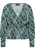 Faina Blouse tassia Dames Donkergroen Veelkleurig