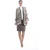 Openvallend vest met print van Conquista Fashion