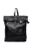 Isabella Rhea Zwart Rundleer Tas