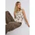 Street One Dames Gedessineerde basic top in Beige