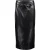 Geisha 66535-19 785 skirt pu dark brown