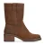 PS Poelman Brave leren enkellaarzen cognac