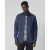J.C. RAGS Casual Overhemd Blauw Heren