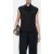 Closed Sleeveless Bowtie Top Shirts & Blouses Black