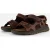 Outfielder Outfielder Sandalen bruin Leer