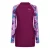 Speedo Dames Bloemprint Lange Mouw Modesty Badpak (Paars/Blauw)
