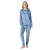 Winterpyjama’s lange mouwen fluweel MU5 vrouwen
