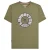 Lambretta Heren Vinyl Record T-Shirt (Khaki)