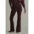 Para Mi corduroy flared broek – donkerrood
