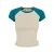 Retro T-shirt court Dames stretch Urban Classics Organic