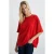 Oversized T-shirt met ronde hals