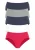 PETITE FLEUR Slip  marine / grijs / rood / wit