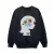 Disney Jongens Inside Out Hoofd Silhouet Sweatshirt (Zwart)