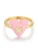 Glanzstücke München Ring  goudgeel / pink