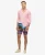 Superdry Mannen Gerecyclede Zwemshort met Fotoprint – 43 cm Blauw