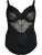 Devoted by Zizzi Body ‘Ltess’  zwart