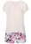 LASCANA Korte pyjama  lichtblauw / pink / pastelroze / zwart