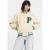 POM Amsterdam Jacket – Teddy Baseball Ecru