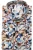 R2 Amsterdam Overhemd ML7 (72CM+) blauw/bruin