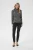 Blouse met lange mouwen Regular fit Black/Turtledove Graphic Dot black white