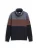 TOM TAILOR Sweatshirt  marine / blauw gemêleerd / bruin