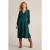White Stuff Megan Embroidered Jersey Dress Teal Multi