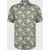 Blue Industry Cotton linnen overhemd korte mouw |