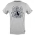 Aquascutum groot schild Aldis logo grijs T-shirt