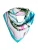 Next Doek  azuur / kiwi / rosa / wit