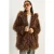 Oversized Hoody Faux Fur Jas
