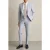 Reiss Textured Mixer Trouser Soft Blue