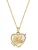 Hey Happiness Ketting ‘Cupid Heart Locket’  goud