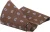 Suitable Zijde Pochet Paisley Bruin –
