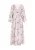 usha WHITE LABEL Jurk  grijs / pastelroze