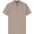 Malelions Men Zip Polo | Taupe