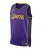 NIKE Tricot ‘LA Lakers STM B22’  donkergeel / lila / zwart