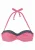 s.Oliver Bikinitop ‘Avni’  donkerblauw / rood / wit