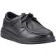 Hush Puppies Ronan Mocc Leren Zwarte Mocassins Schoenen Van Leather Boys