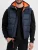 Alpha Industries Gewatteerde Hoodie Vest FD Blauw