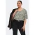 ONLY CARMAKOMA blousetop Plus Size met print – kaki