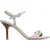 LK Bennett Ivonne Woodstack Sandal Off White