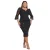 Strakke damesjurk Goddiva Scallop Lace