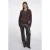Rino & Pelle Bento.5002612 rino en pelle short cardigan with zipper closure coffee roast