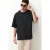 TRENDYOL MAN Heren Grijs Effen Kort Oversized T-shirts