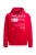 CAMP DAVID Sweatshirt  rood / wit