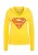 LOGOSHIRT Sweatshirt ‘ DC Comics ‘  geel