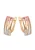 faina Oorbellen  rose-goud / grijs / rosa