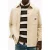 Tommy Hilfiger Oversized Fit Herringbone Twill Overshirt Gulf Sand