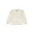 Dirkje sweatvest ecru broderie