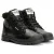 Palladium Pampa HI Snow Warm Leren Zwarte Laarzen Voor Dames